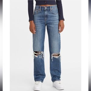 Levi’s low pro straight jeans